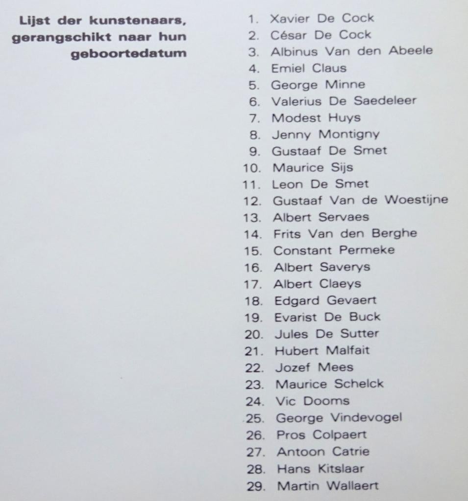 Sint-Martens-Latem en de schilders van de Leiestreek 1978, Enlèvement ou Envoi, Utilisé, Peinture et dessin