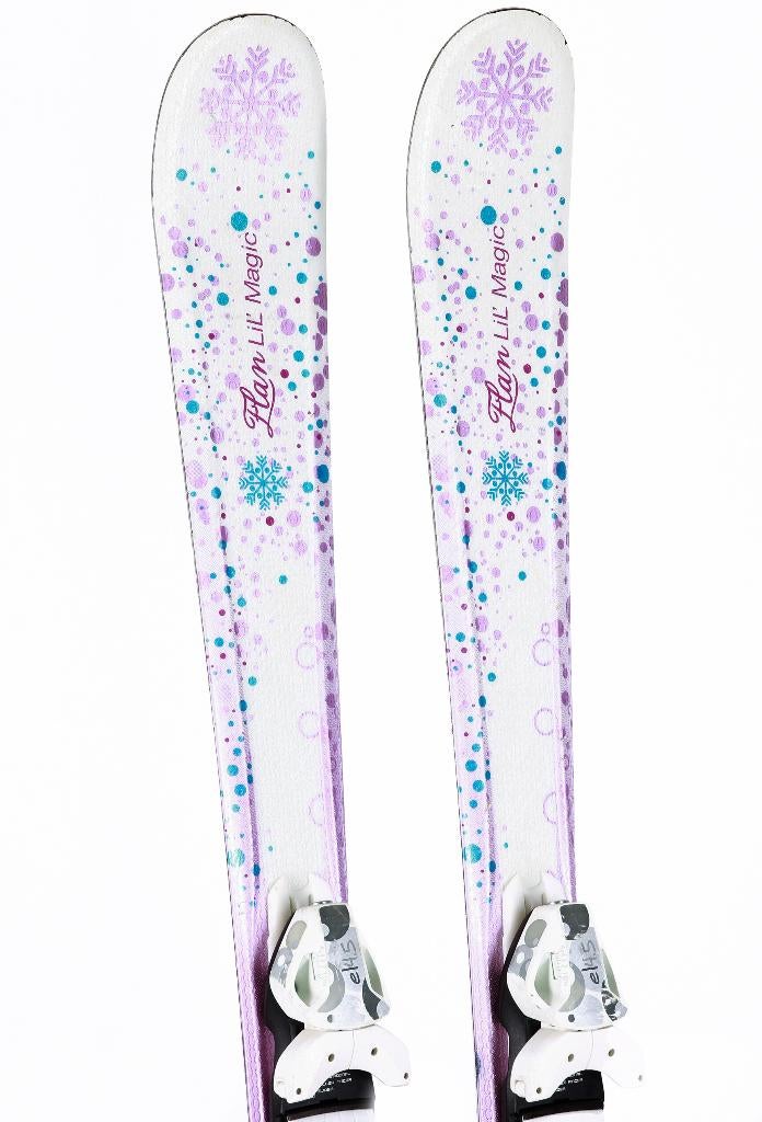 130 kinder ski's ELAN LIL MAGIC, synflex + Elan 4.5, Sport en Fitness, Skiën en Langlaufen, Gebruikt, 100 tot 140 cm, Ophalen of Verzenden