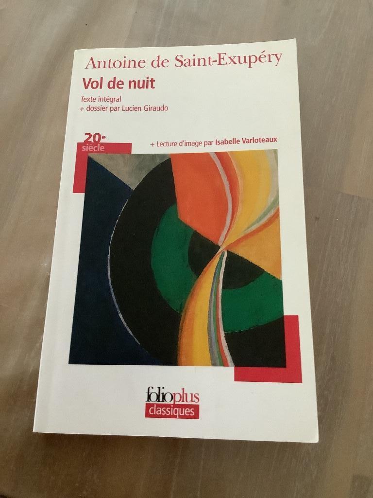 Livre Vol de nuit Antoine de Saint-Exupéry, Ophalen of Verzenden, Gelezen, Antoine de Saint-Exupéry