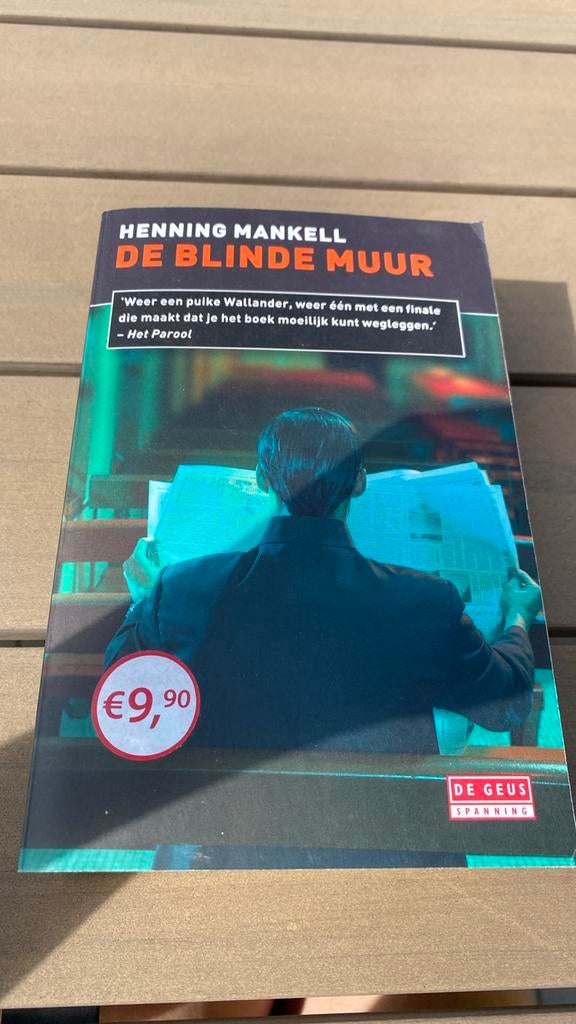 Henning Mankell - De blinde muur, Enlèvement ou Envoi, Comme neuf, Henning Mankell