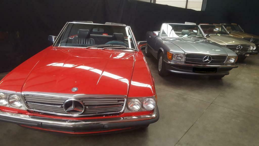 Mercedes oldtimers 380SL/SL450/SL280, Autos, Entreprise, Essence, Achat