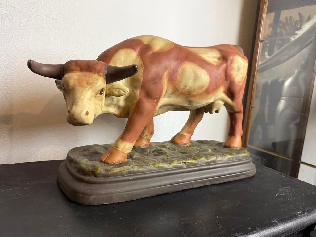 Statue de boucher vintage en biscuit (1960 - 1970), Enlèvement ou Envoi
