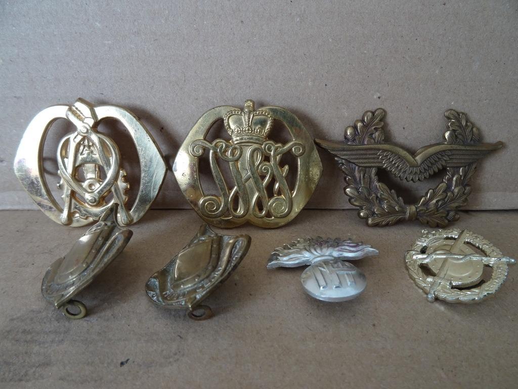 Collectie militaire insignes militair insigne 9euro per stuk, Ophalen of Verzenden, Overige soorten, Embleem of Badge