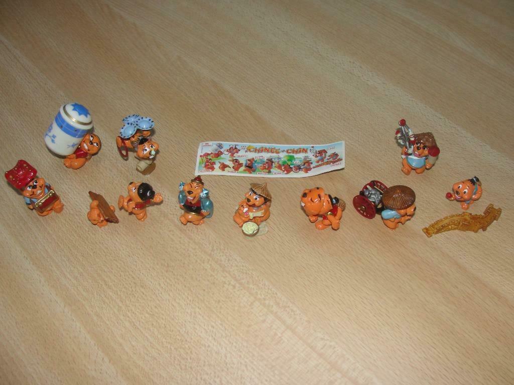 Kinder Surprise Série Complète "Chinee-Chin" Ferrero, Collections, Enlèvement ou Envoi, Neuf, Figurines en plastique dur