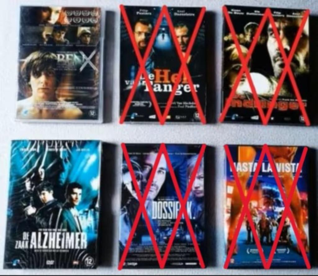 !!! Dvd's Nederlandstalig !!!, CD & DVD, DVD | Néerlandophone, Enlèvement ou Envoi, Comme neuf, Autres genres
