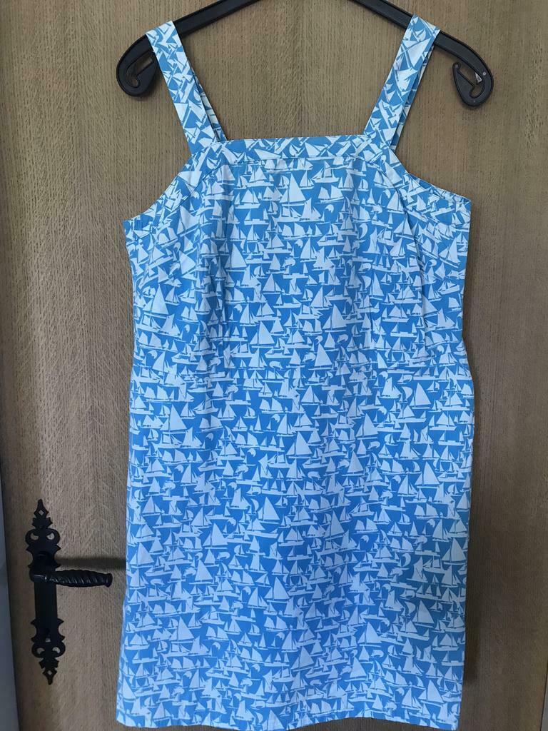 Jurk Van Hassels maat 42, Ophalen of Verzenden, Maat 38/40 (M), Blauw