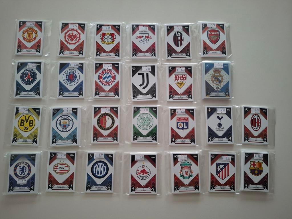 Complétez les équipes du Match Attax 24-25 Topps, Enlèvement ou Envoi, Comme neuf