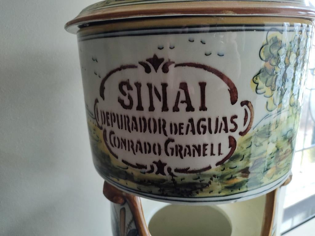 Purificateur d'eau Sinaï Contador Granell, Enlèvement