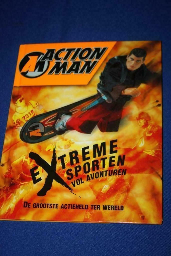 Action Man , Extreme sporten , HC boek 1e druk 2003., Ophalen of Verzenden, Zo goed als nieuw
