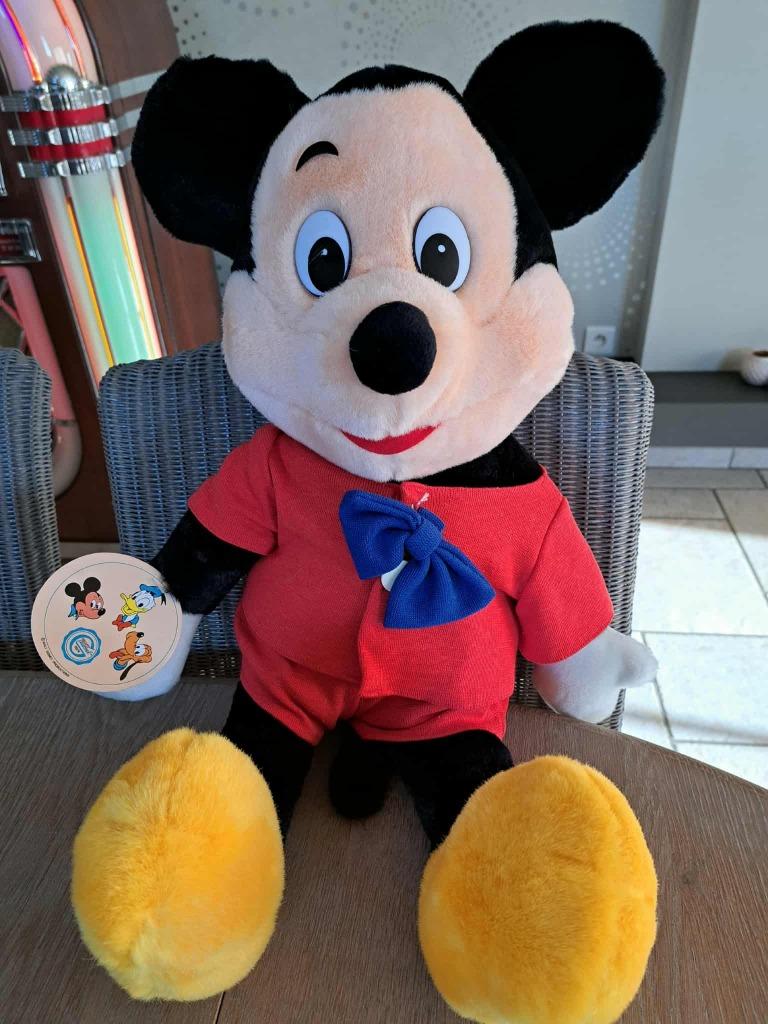 Pluche Mickey Mouse Gaumel NIEUW 70 cm, Ophalen of Verzenden, Nieuw