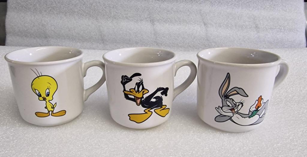 3 mokken - bekers van Disney, Enlèvement ou Envoi, Autres personnages, Comme neuf, Service