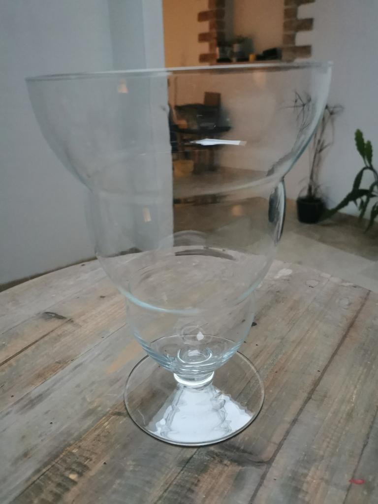 Beau grand vase en verre, Enlèvement ou Envoi