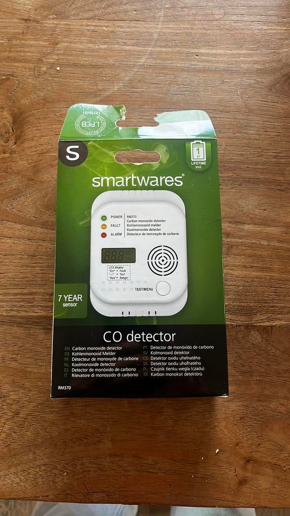 CO 2 detector, Doe-het-zelf en Bouw, Ophalen of Verzenden, Zo goed als nieuw