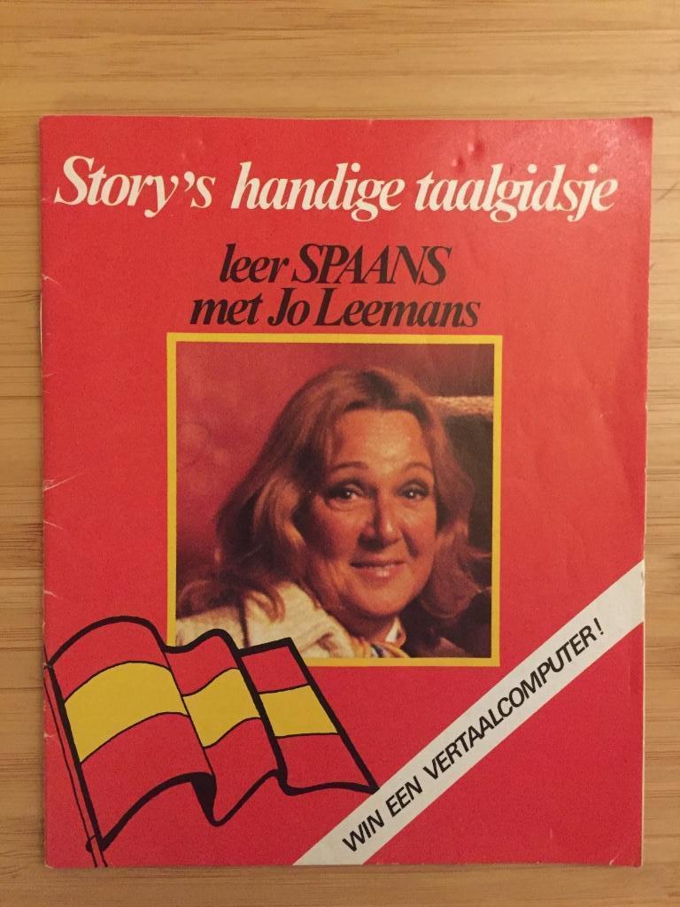 Story's taalgidsje, leer Spaans, Jo Leemans, Ophalen of Verzenden, Zo goed als nieuw, Foto of Kaart