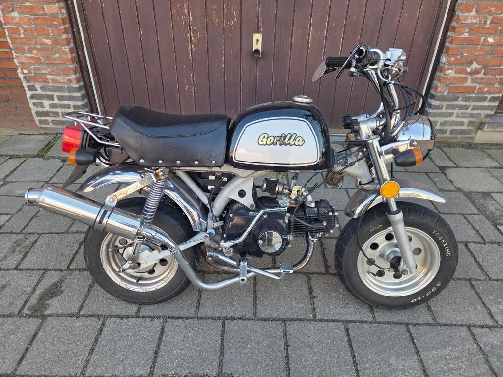 Skyteam Gorilla/Monkey 50cc B-klasse, Fietsen en Brommers, Ophalen, Gebruikt, Skyteam, Klasse B (45 km/u)