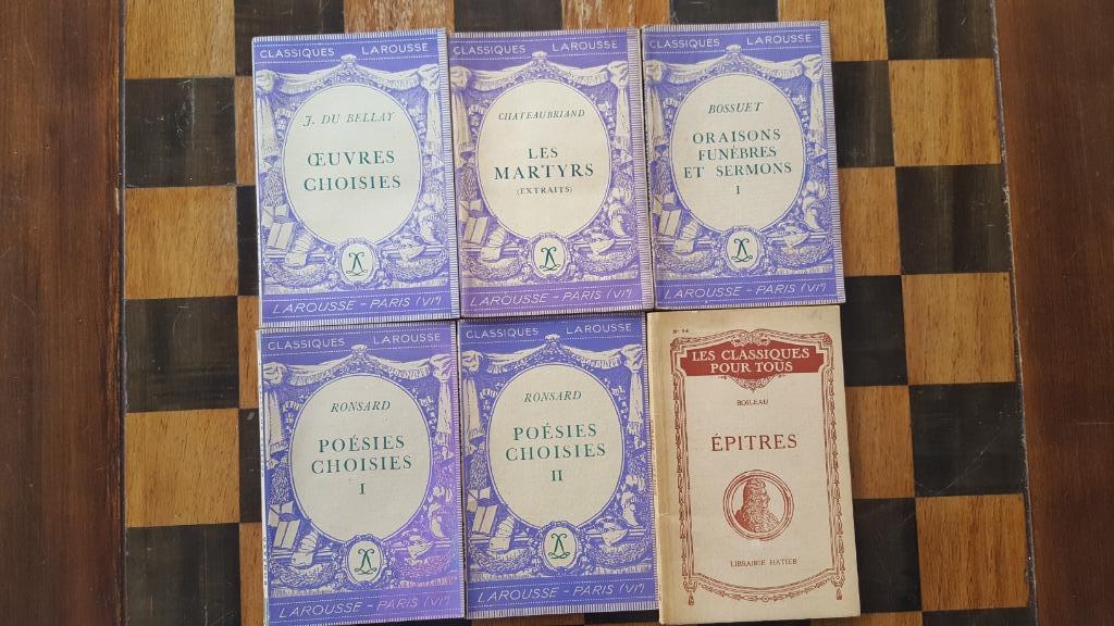 Classiques Larousse, Verzenden, Gelezen