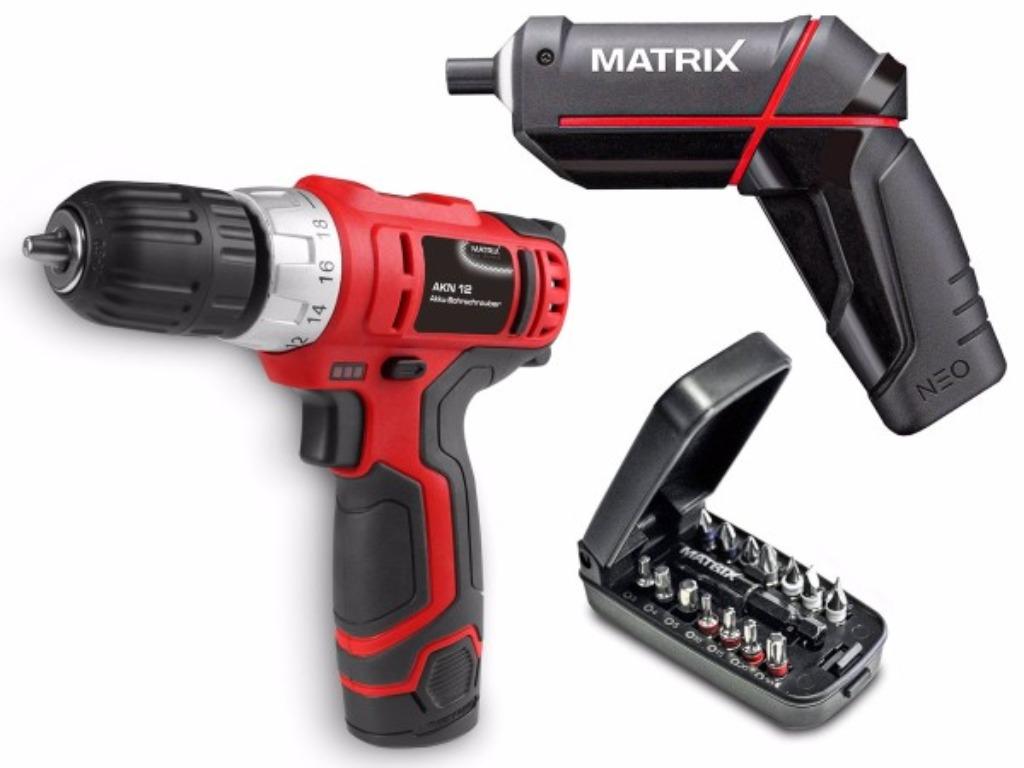 Perceuse/Visseuse Matrix AKN12 et Tournevis NEO, Enlèvement ou Envoi, Neuf