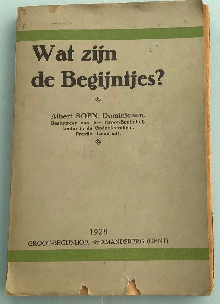 Wat zijn de Begijntjes door Albert Boen 1928., Ophalen of Verzenden