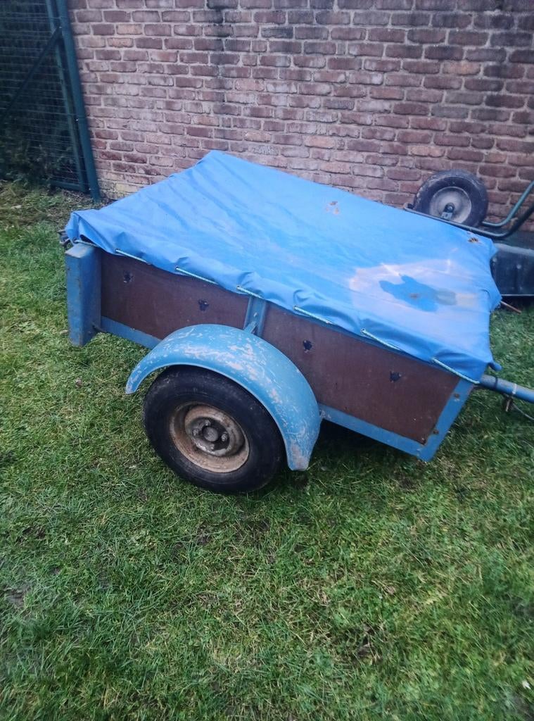 Remorque simple essieu, Autos : Divers, Remorques Pièces, Enlèvement