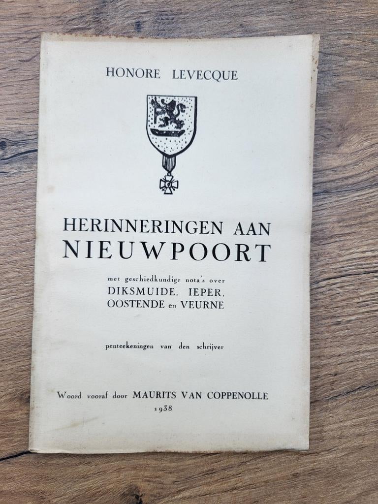 Honore Levecque - Souvenirs de Nieuport, Enlèvement ou Envoi, Comme neuf