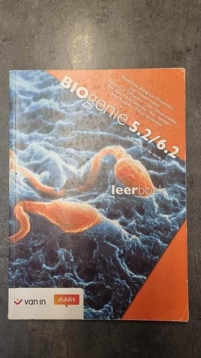 Biogenie 5.2 & 6.2 - leerboek, Boeken, Ophalen, Nederlands