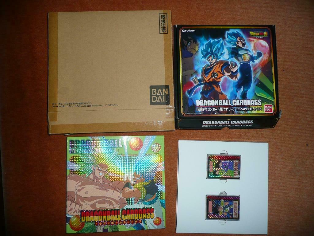 dragon ball card broly premium box jap carddass classeur, Enlèvement, Comme neuf, Autres types
