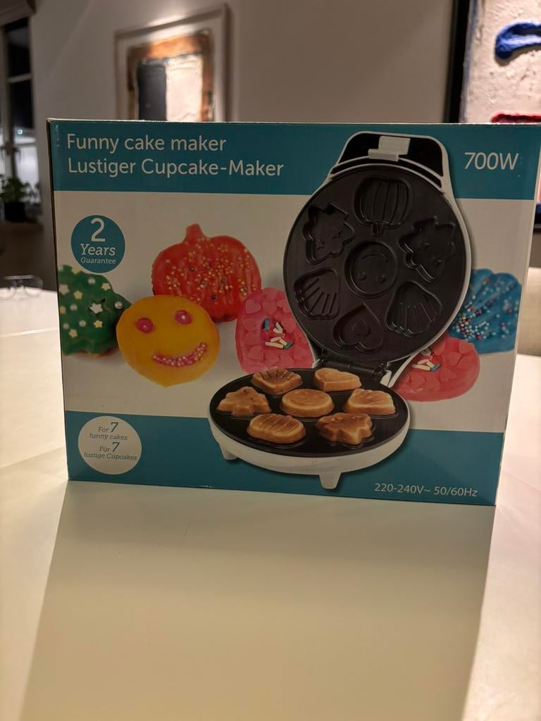Cake maker/ mini wafelijzer voor kinderen, Ophalen, Zo goed als nieuw