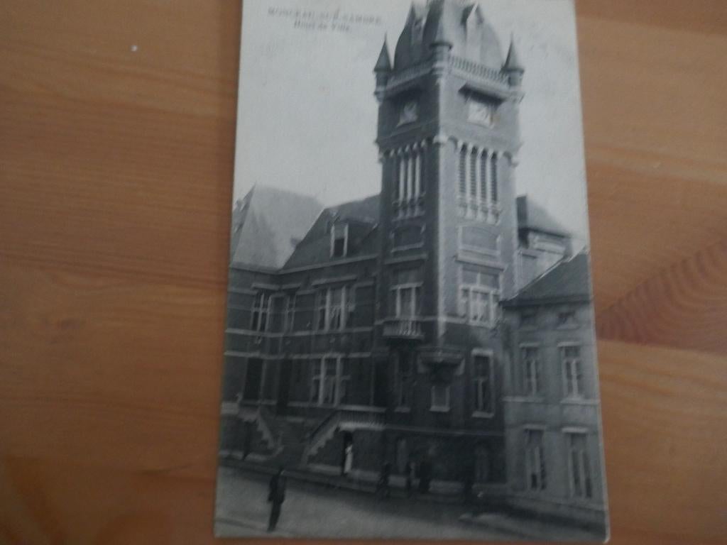 Hôtel de ville Monceau S/Sambre, Enlèvement ou Envoi, Affranchie, Hainaut