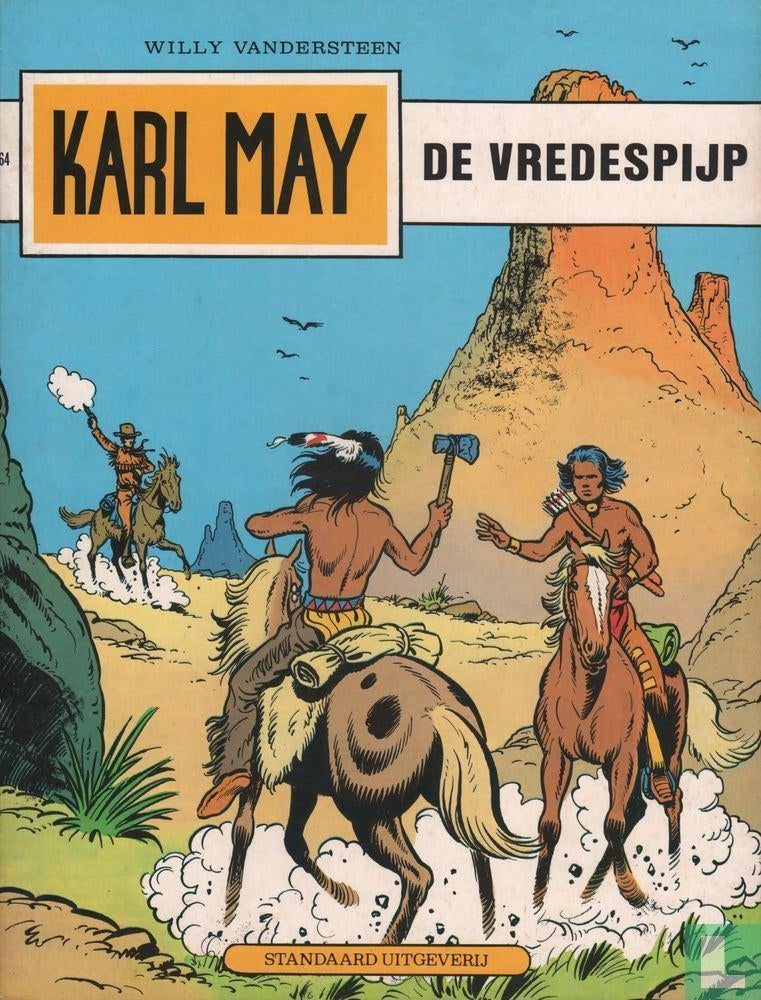 Karl May : De Vredespijp, Willy Vandersteen, Eén stripboek, Ophalen of Verzenden, Zo goed als nieuw