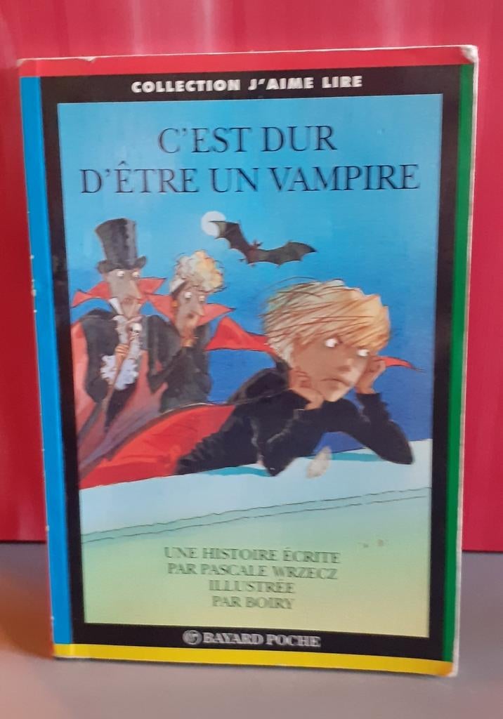 Livre enfant c'est dur d'être vampire (79), Utilisé, Pascal wrzecz