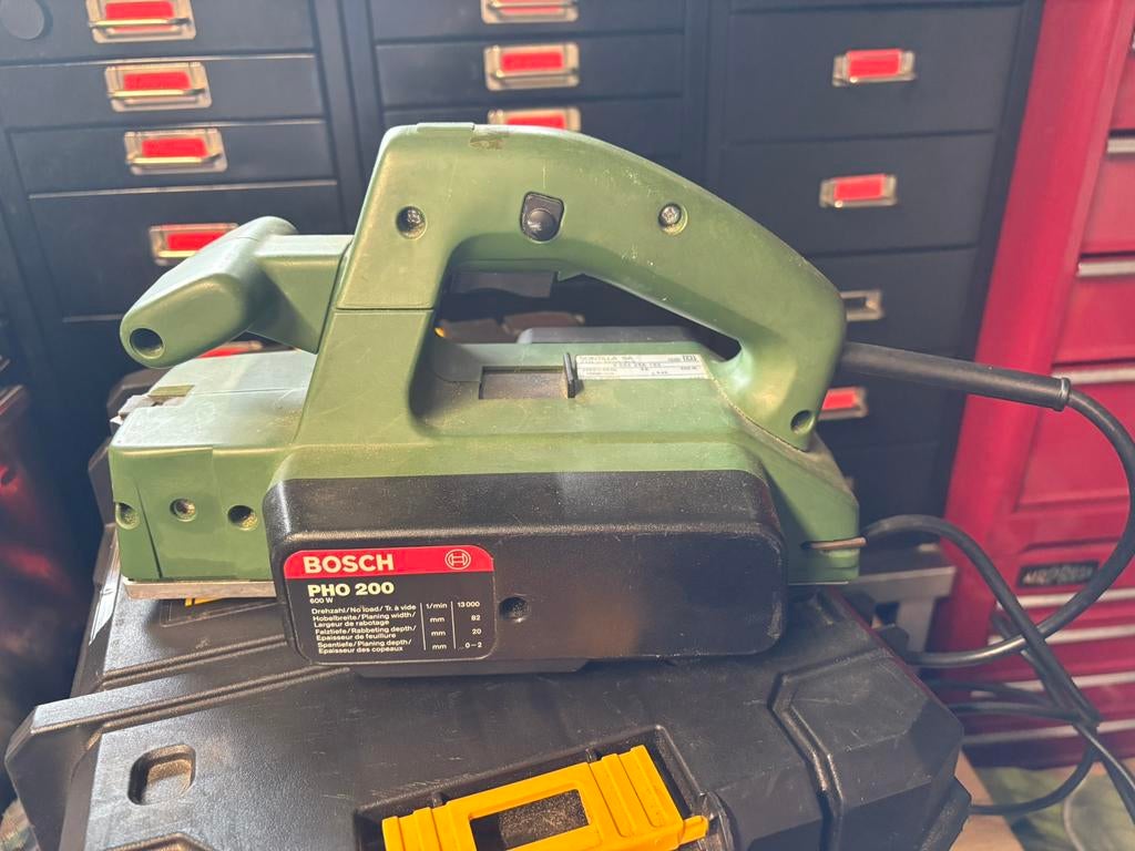 Bosch schaafmachine, Doe-het-zelf en Bouw, Gereedschap | Schuurmachines, Ophalen, Zo goed als nieuw