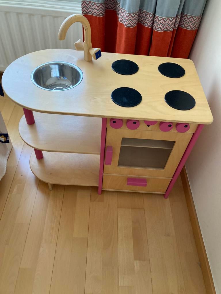 Cuisine enfant Serneels, Ophalen, Zo goed als nieuw, Hout, Speelkeuken