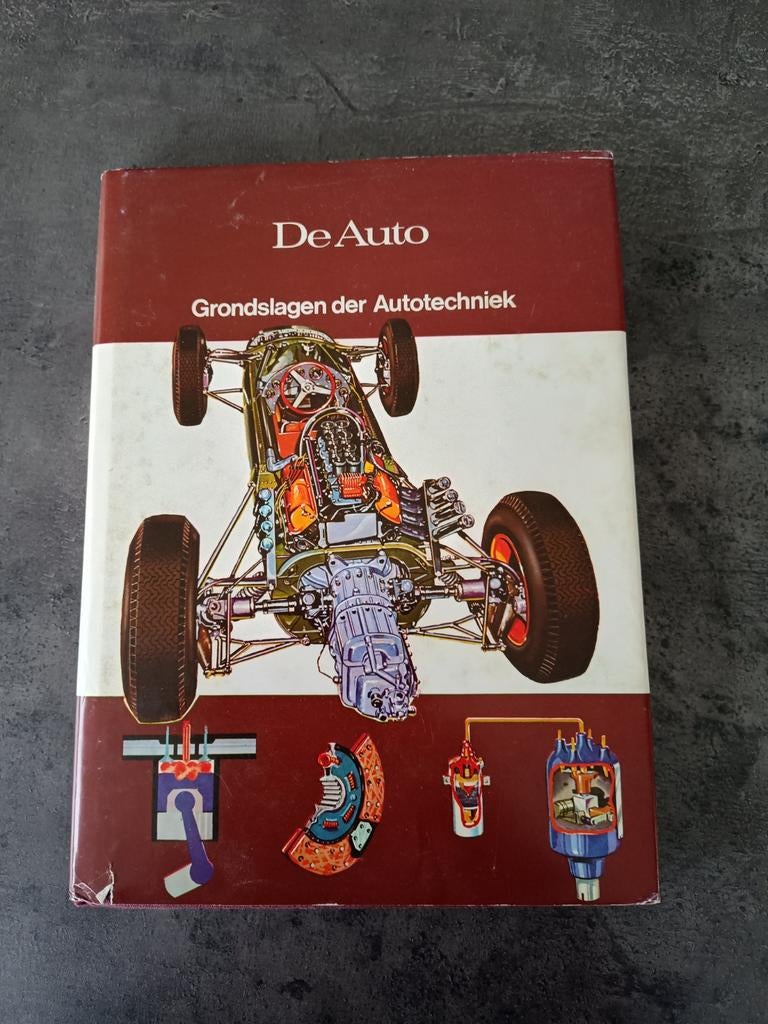 De wereld der wetenschap De Auto Grondslagen der Autotechnie, Boeken, Ophalen of Verzenden