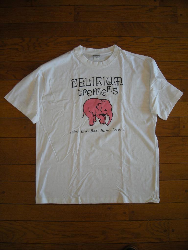 T-shirt Delirium Tremens wit XL - Nieuw, Enlèvement ou Envoi, Neuf, Vêtements, Autres marques