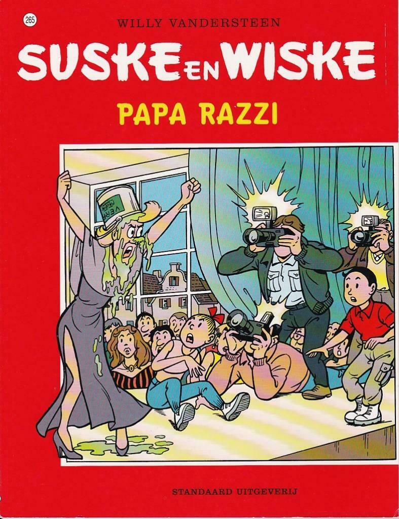 265  Suske en Wiske : Papa Razzi  (1eDRUK - Nieuw), Boeken, Stripverhalen, Ophalen of Verzenden, Nieuw, Willy Vandersteen
