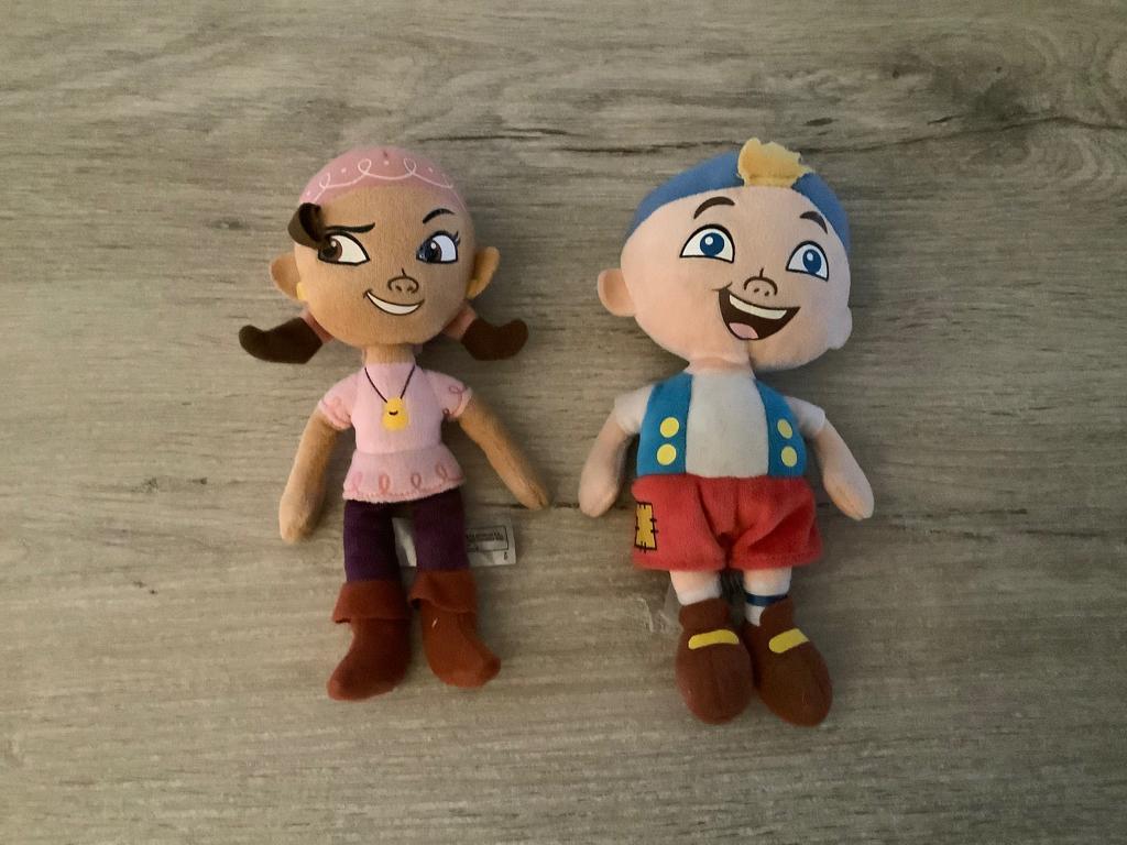 Disney junior Jake the Pirate pluche  characters, Ophalen of Verzenden, Zo goed als nieuw, Overige typen