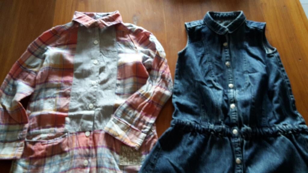 Lot de vêtements pour filles (13 pièces, 6 ans) en parfait é, Enlèvement ou Envoi, Comme neuf, Manteau