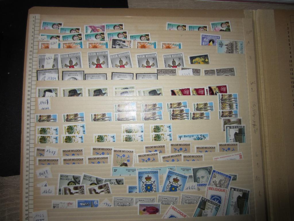 Timbres Poste Belge des années 60, Timbres & Monnaies, Autre, Non oblitéré, Non oblitéré, Sans enveloppe