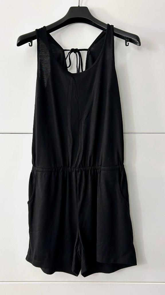 Zwarte playsuit, Zwart, Maat 42/44 (L), Zo goed als nieuw, Esmara