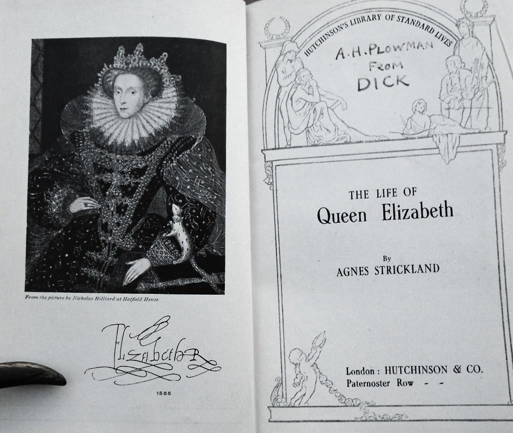 The Life of Queen Elizabeth - [1938] - Agnes Strickland, Politique, Enlèvement ou Envoi, Utilisé, Agnes Strickland (1796-1874)