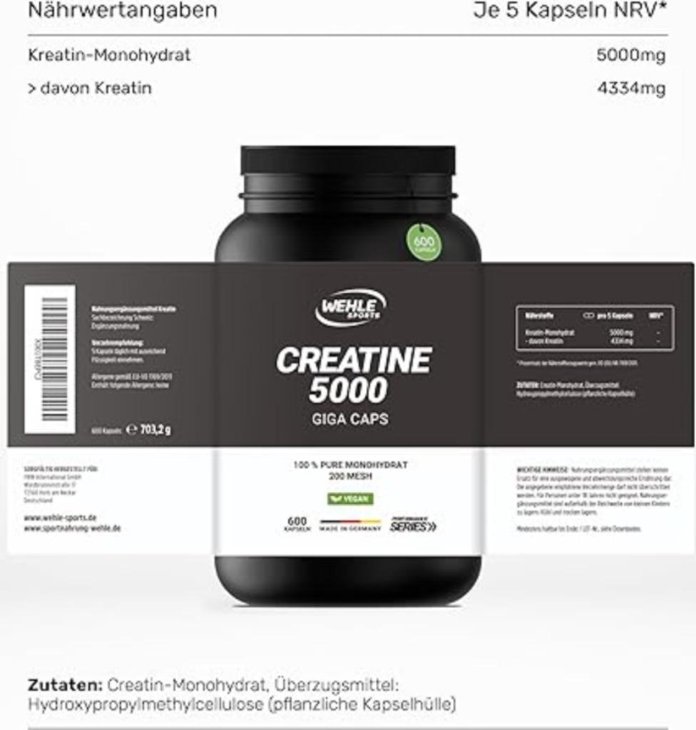 Booster d'entraînement hautement dosé Creatin LIVRAISON GRAT, Envoi, Neuf, Poudre ou Boisson