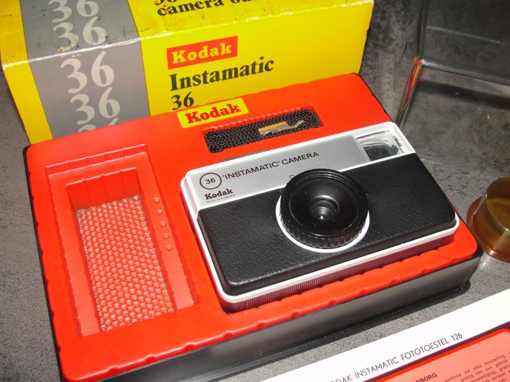 Kodak Instamatic 36 camera outfit (jaar 1973), Ophalen of Verzenden, Nieuw, Compact, Kodak