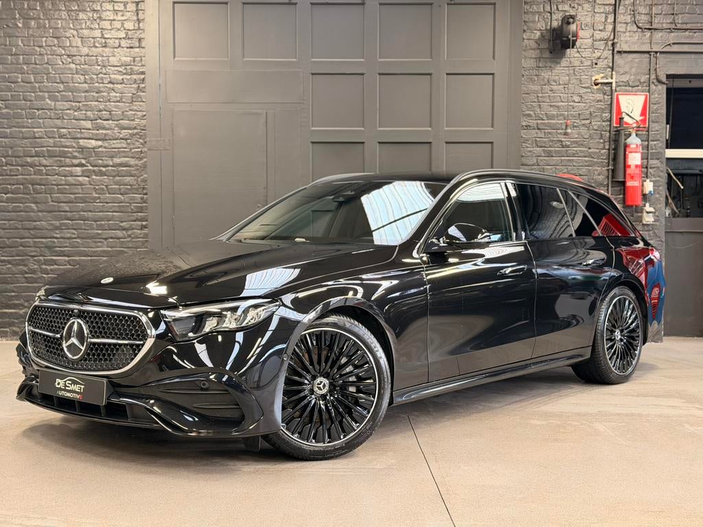 Mercedes E300e Plug-in hybride Amg-Line, Cuir et Alcantara, Achat, Euro 6, Noir