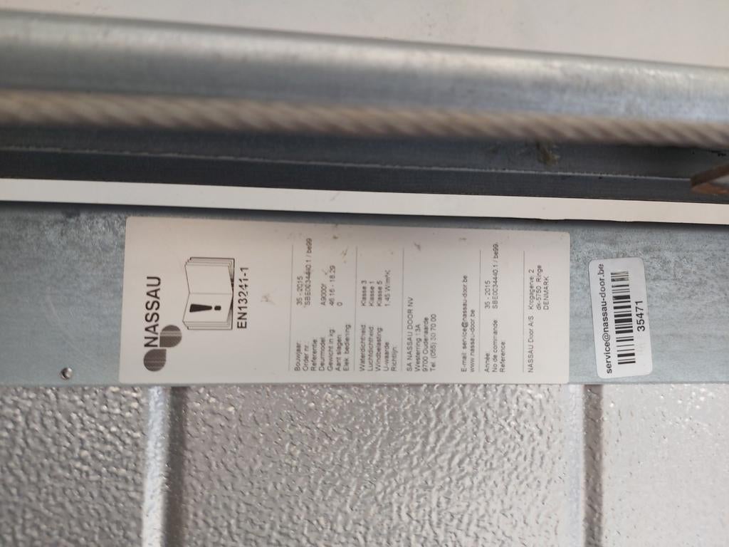 Sectionaal poort, Doe-het-zelf en Bouw, Ophalen, Gebruikt