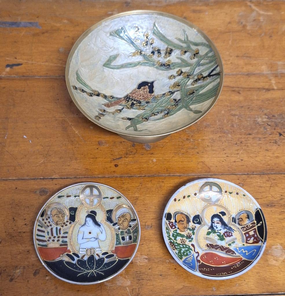 Vintage decoratieve kleine schalen, Ophalen