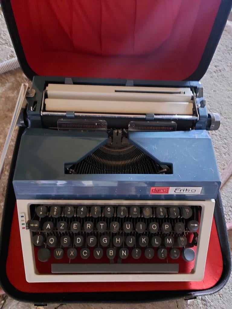 Machine à écrire Erica, Enlèvement ou Envoi, Utilisé