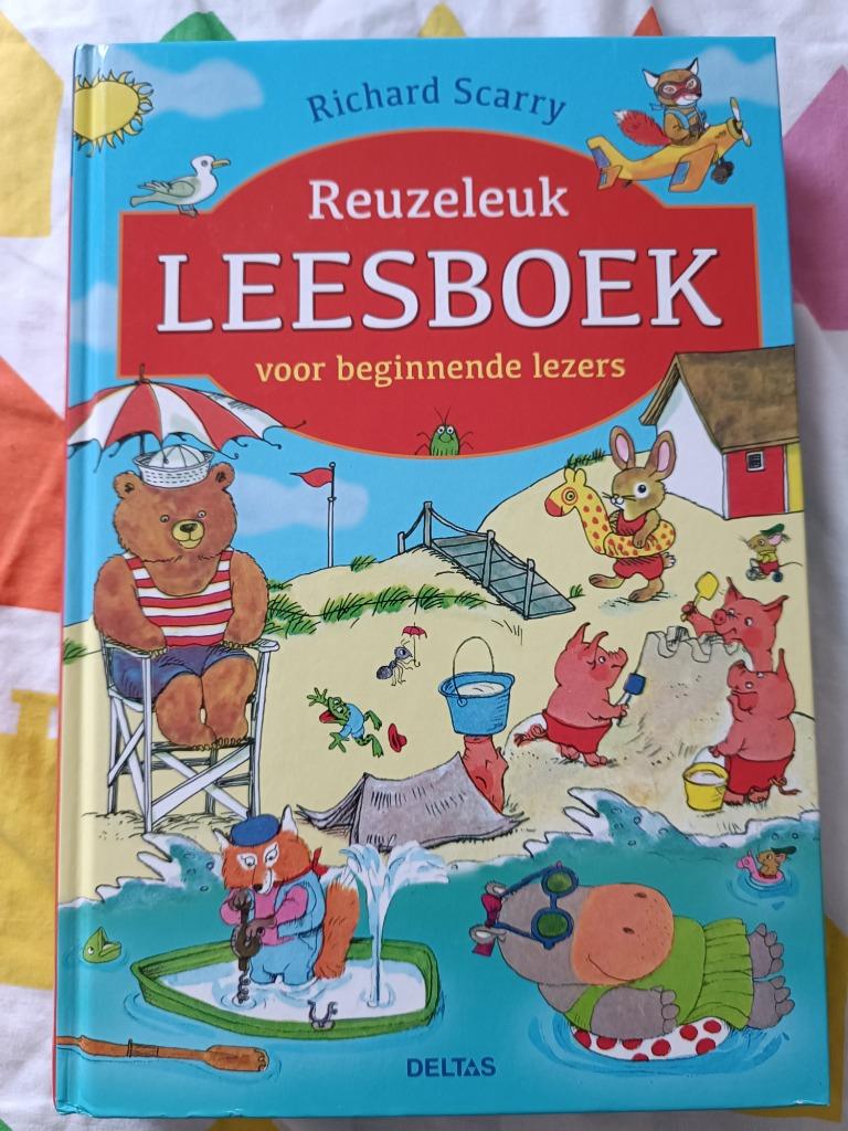 Reuzeleuk leesboek voor beginnende lezers, Ophalen of Verzenden, Zo goed als nieuw, Richard Scarry, Non-fictie