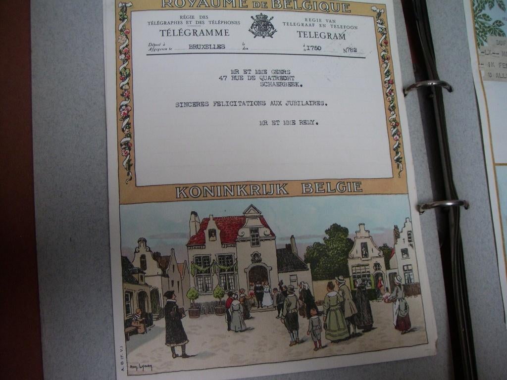 oude telegrammen 1946, Ophalen of Verzenden