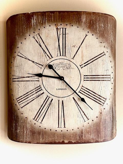 Horloge de la gare de Kensington à Londres, Enlèvement, Utilisé, Analogique, Horloge murale