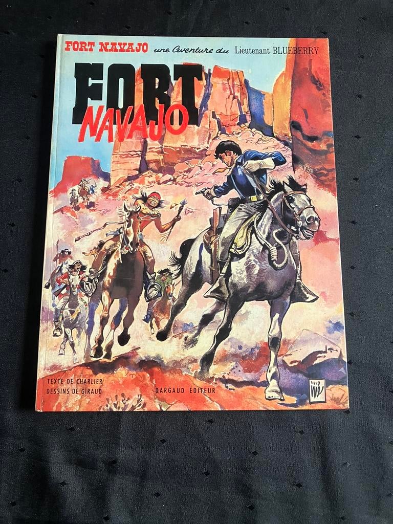 Blueberry T1 - Fort Navajo - 1972 - Dargaud., Enlèvement ou Envoi, Une BD, Comme neuf, Giraud